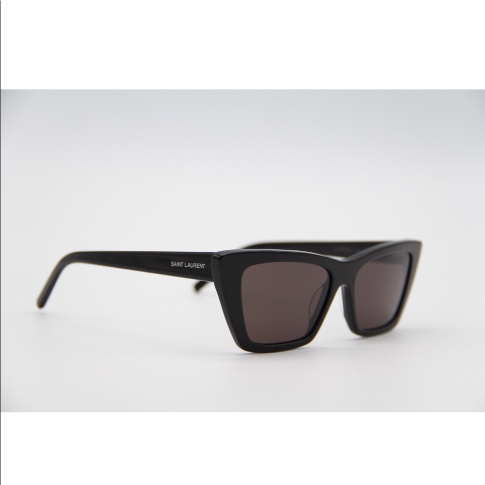 New Saint Laurent Mica SL276 001 New Cat Eye Sunglasses Saint Laurent SL 276 - Picture 7 of 15